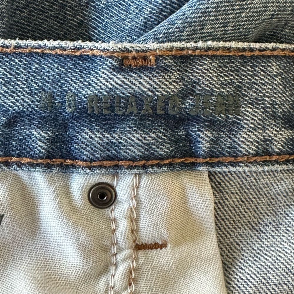 Harley Davidson Men’s 44x32 Light Wash Straight Leg Jeans 100% Cotton Biker - Picture 10 of 14